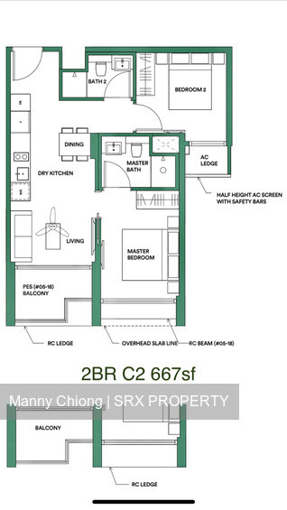 Park Place Residences At Plq (D14), Apartment #245285651